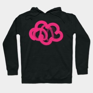 Pinky inky cloud Hoodie